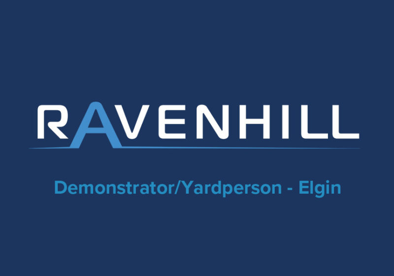 Demonstrator/Yardperson - Elgin