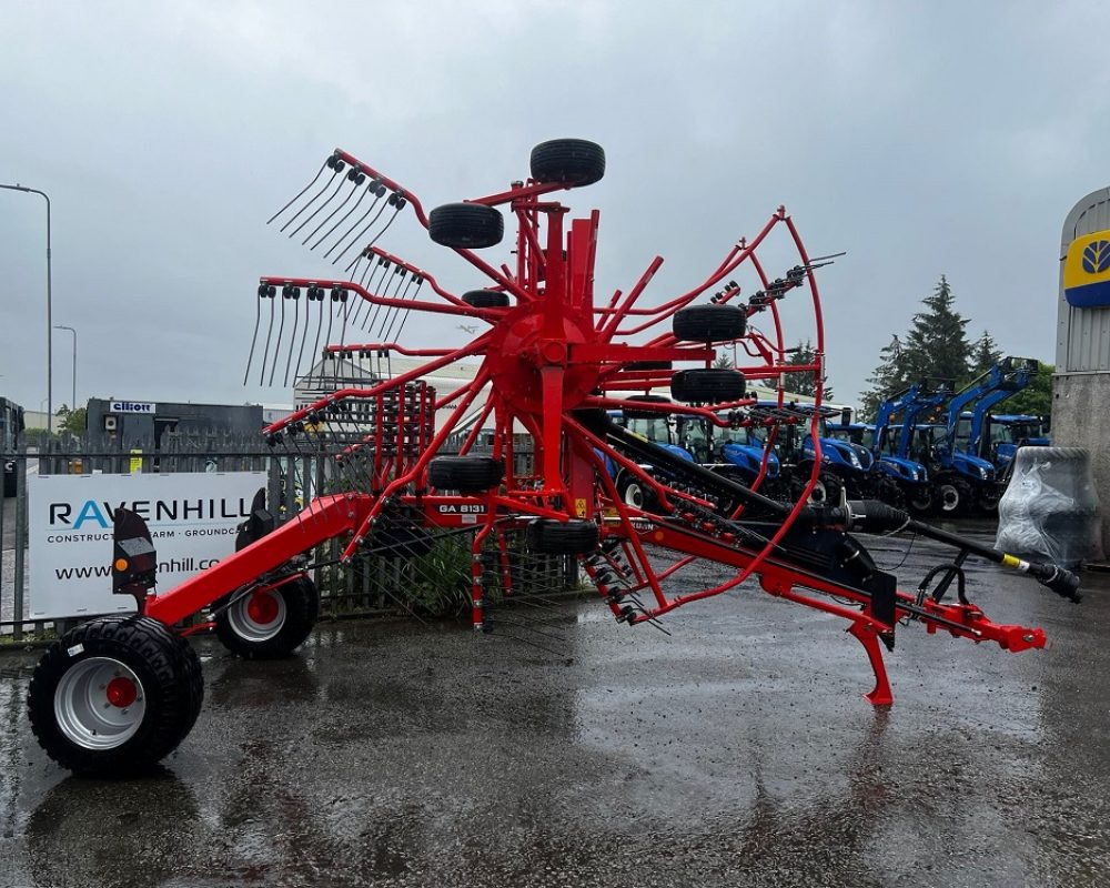 KUHN GA8131 KUHN TWIN ROTOR RAKE