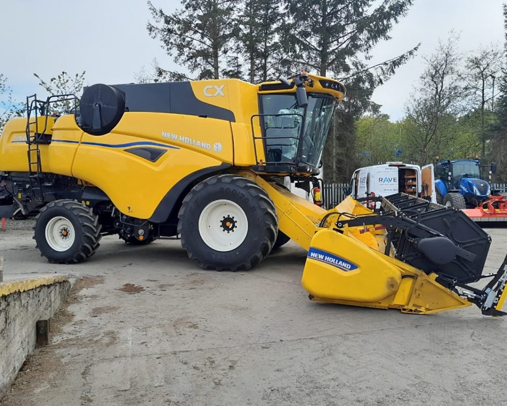 NH HARVESTER CX8.80 NEW HOLLAND DEMO BUP