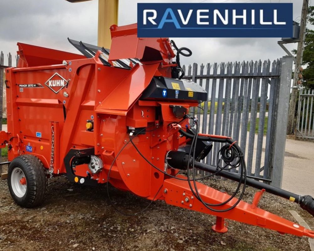 KUHN 3570M PRIMOR KUHN TRAILED BEDDER